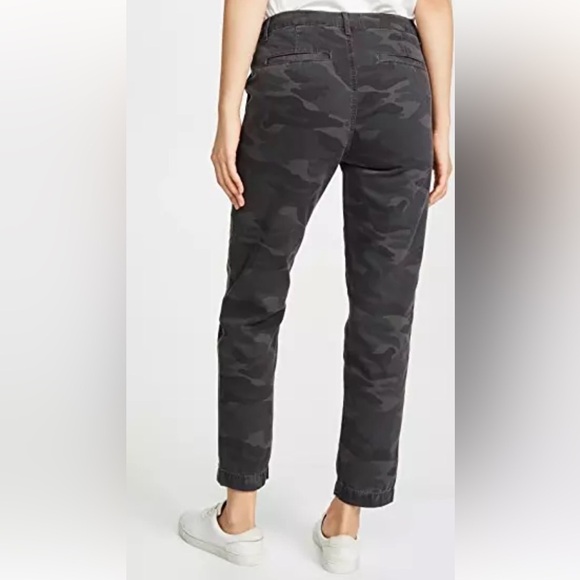 Sundry For Anthropologie Camo Le Soleil Pants Womens Sz 27 Crystal Stripe $198 - Picture 2 of 16